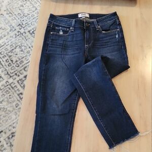 PAIGE Women's Deep Indigo Skinny Jeans